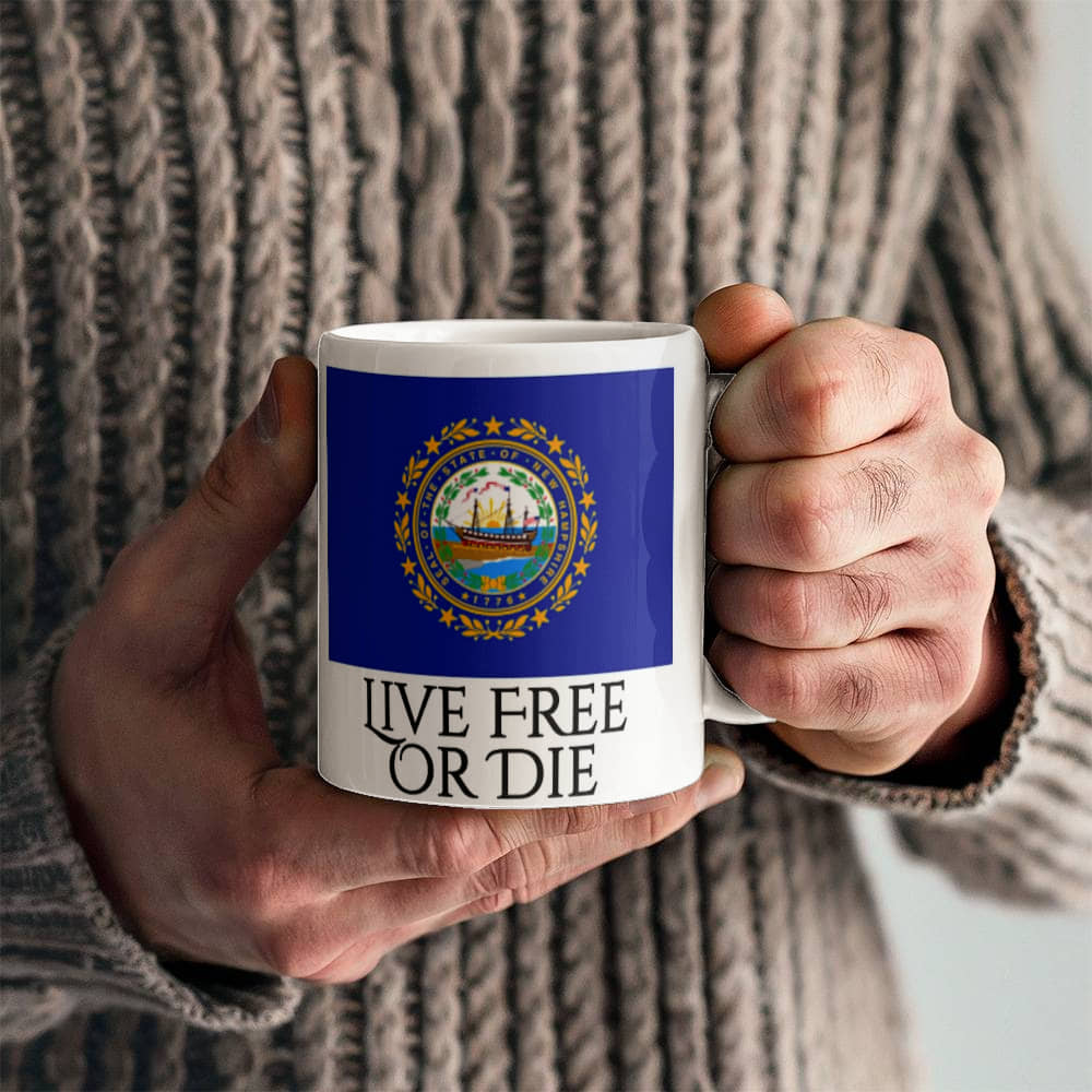 Live Free Or Die (New Hampshire) Mug 11 oz.