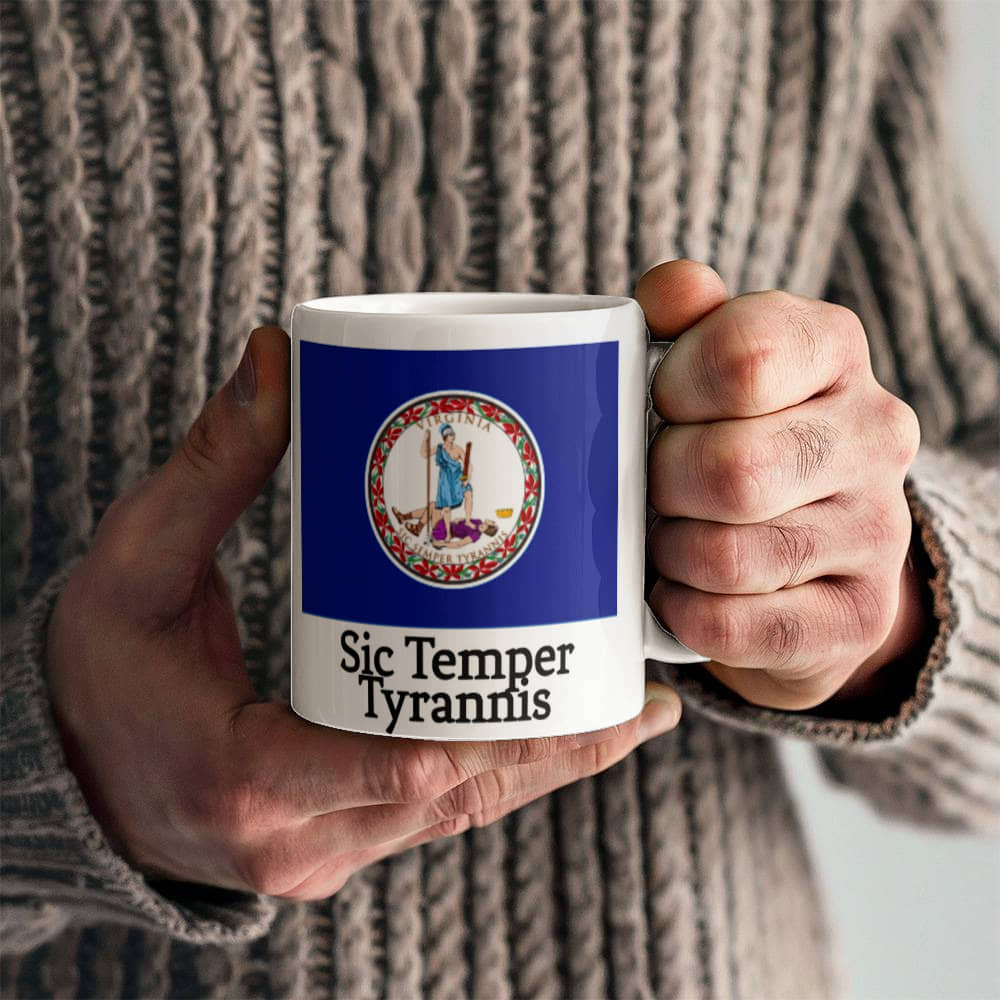 Thus Always To Tyrannts (Sic Temper Tyrannis) Mug 11oz.