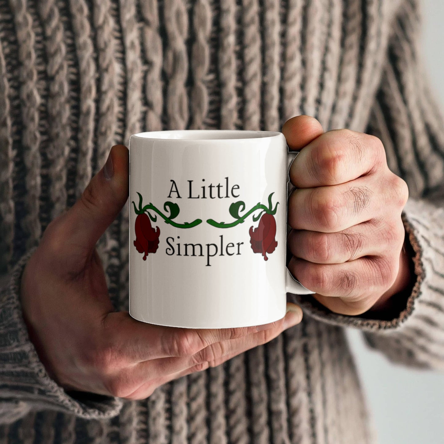 A Little Simpler Mug 11 oz.