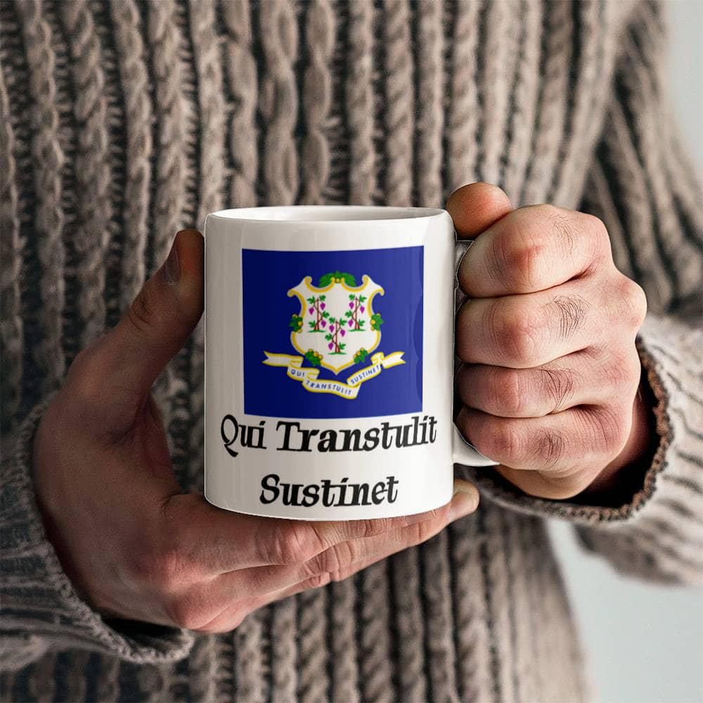 He Who Transplanted Still Sustains (Connecticut) Mug 11 oz.