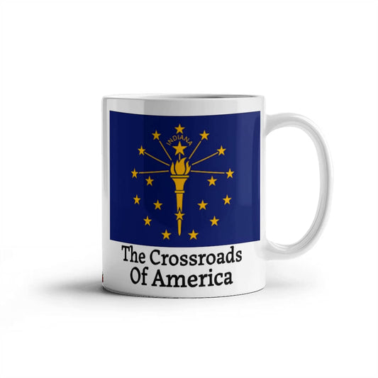 The Crossroads Of America (Indiana) Mug 11 oz.