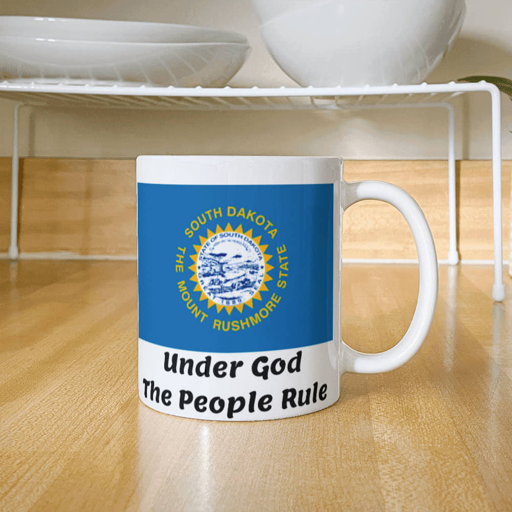 Under God The People Rule (South Dakota) Mug 11 oz.