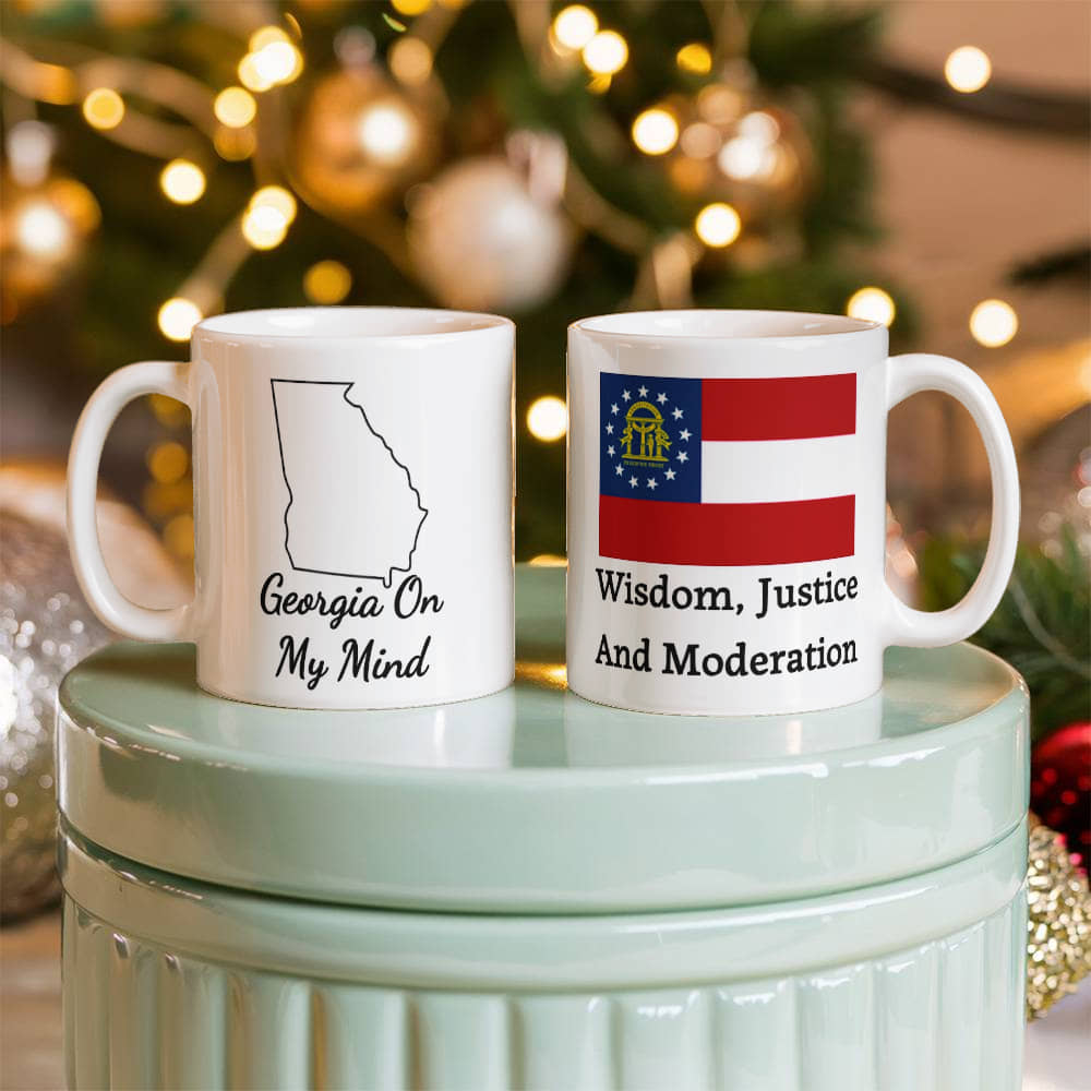 Wisdom, Justice, and Moderation (Georgia) Mug 11 oz.