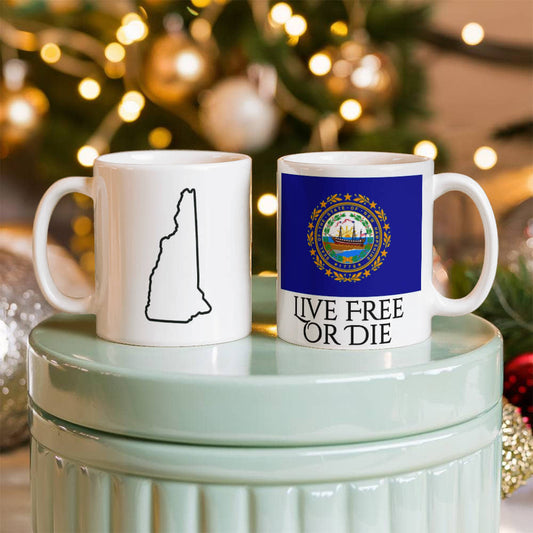 Live Free Or Die (New Hampshire) Mug 11 oz.