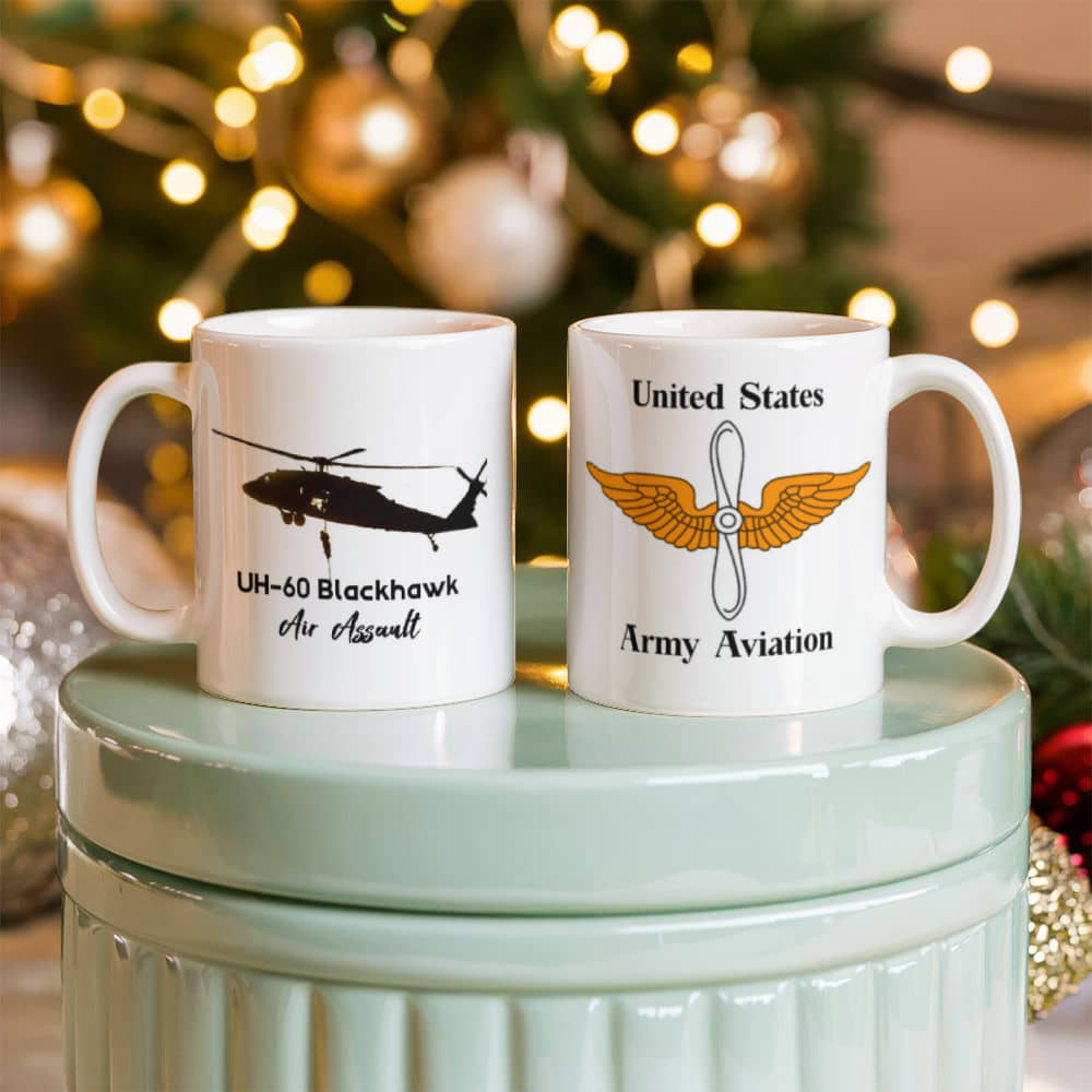 UH-60 Blackhawk Air Assault (United States Army Aviation) Mug 11 oz.