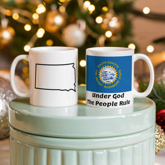 Under God The People Rule (South Dakota) Mug 11 oz.