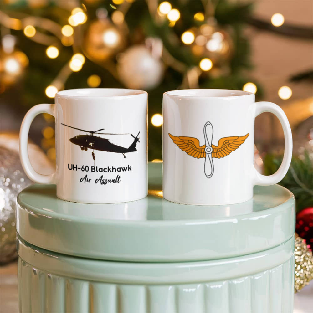 UH-60 Blackhawk Air Assault (Simple Prop&Wings) Mug 11 oz.