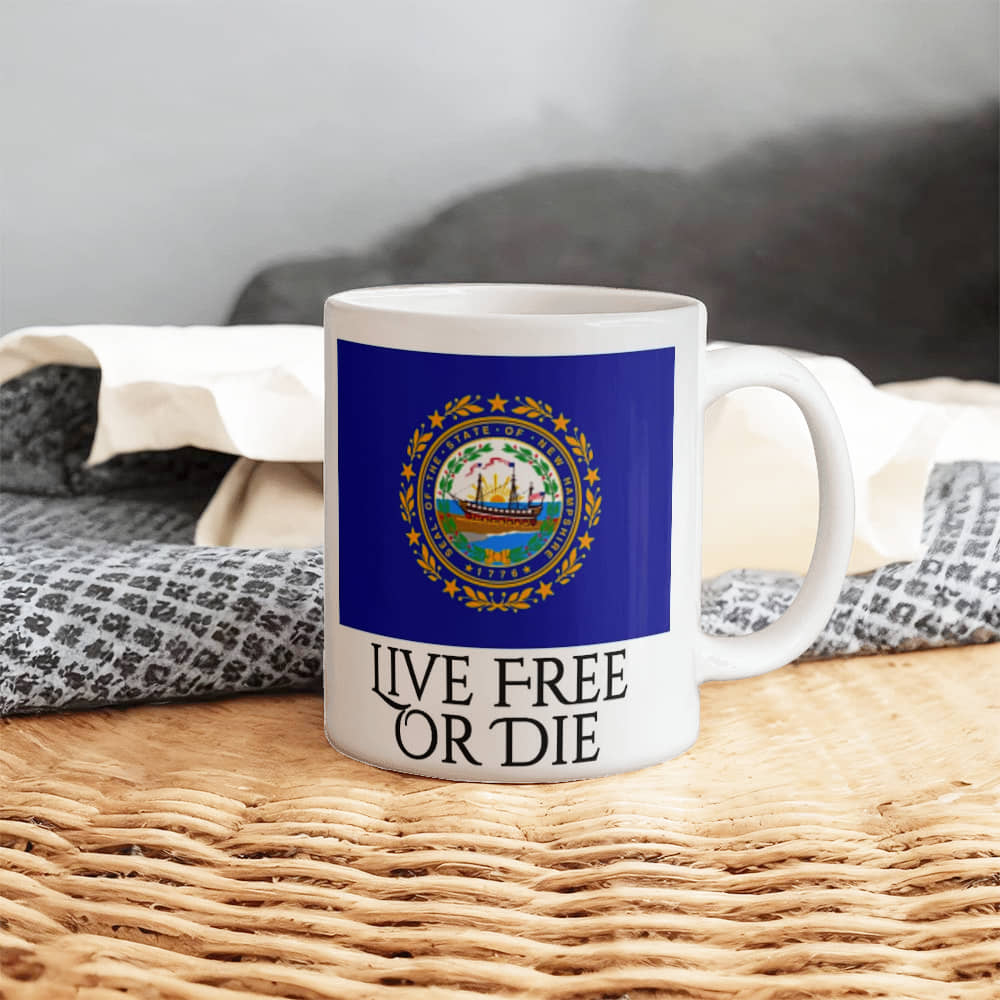 Live Free Or Die (New Hampshire) Mug 11 oz.