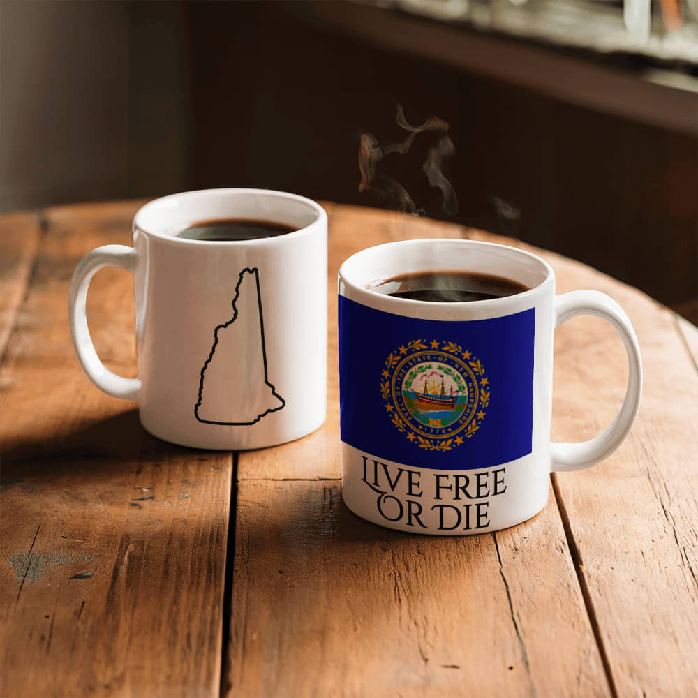 Live Free Or Die (New Hampshire) Mug 11 oz.