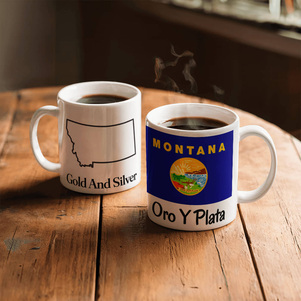 Gold And Silver (Montana) Mug 11 oz.