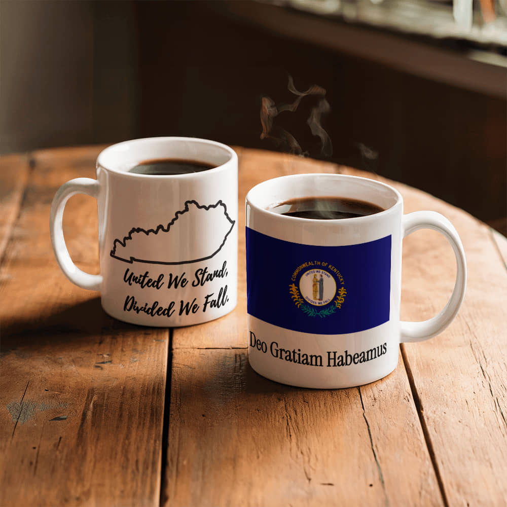 United We Stand, Divided We Fall (Kentucky) Mug 11 oz.