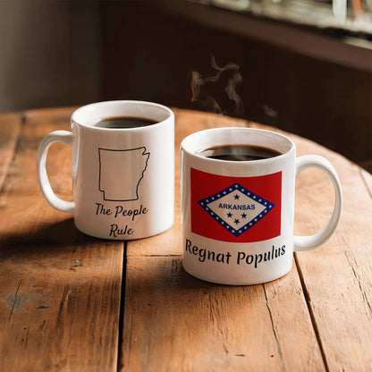 The People Rule (Arkansas) Mug 11 oz.