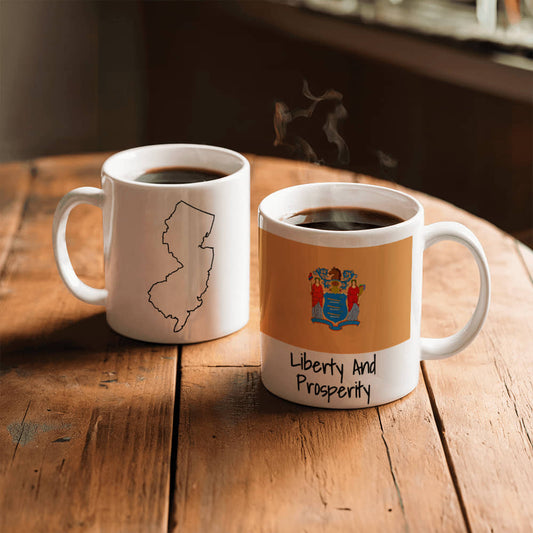 Liberty And Prosperity (New Jersey) Mug 11 oz.