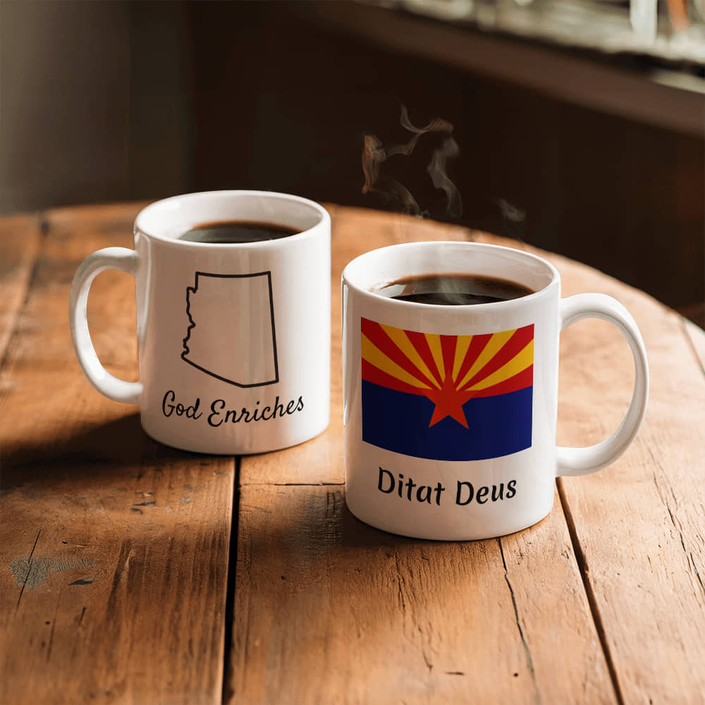 God Enriches (Arizona) Mug 11 oz.