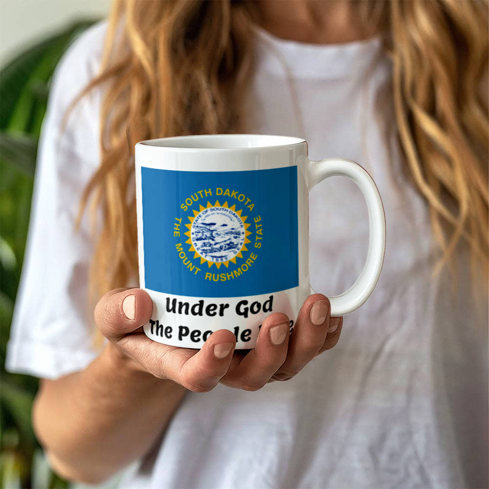 Under God The People Rule (South Dakota) Mug 11 oz.