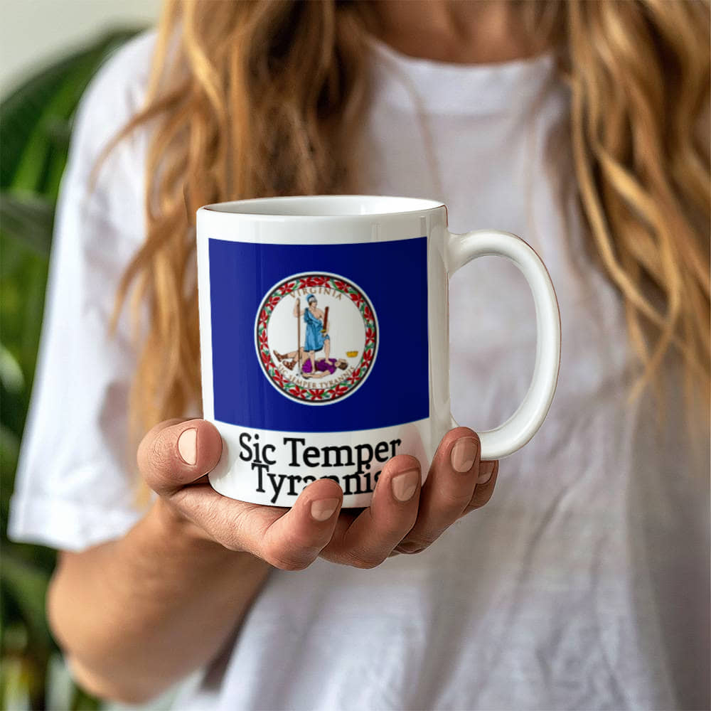 Thus Always To Tyrannts (Sic Temper Tyrannis) Mug 11oz.