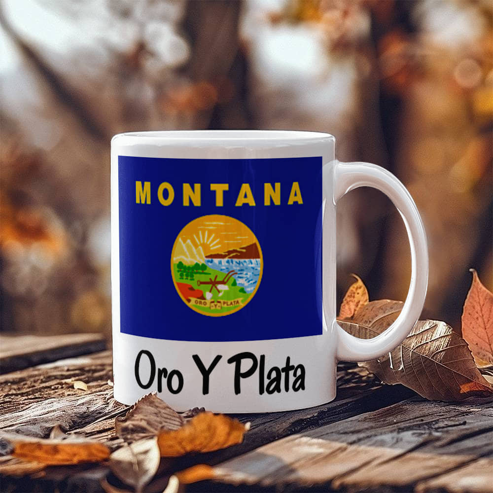 Gold And Silver (Montana) Mug 11 oz.