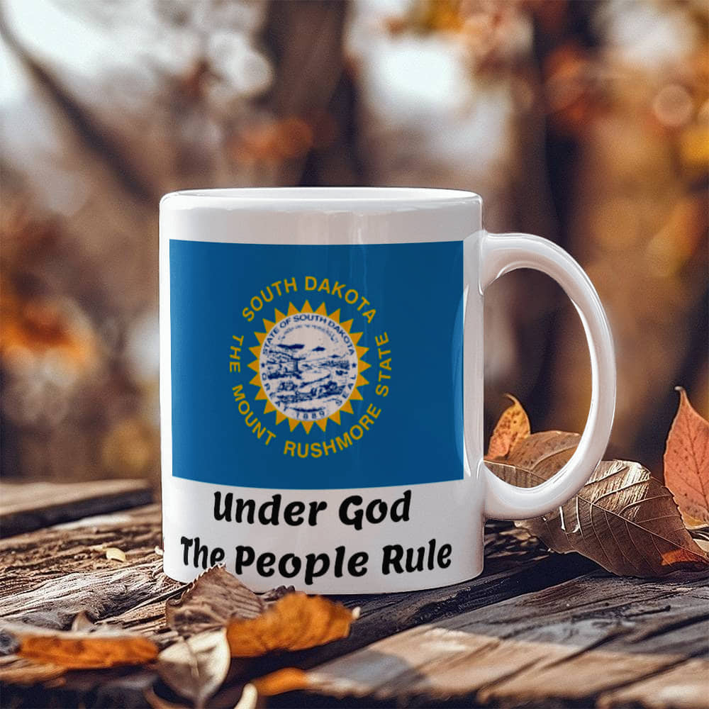 Under God The People Rule (South Dakota) Mug 11 oz.