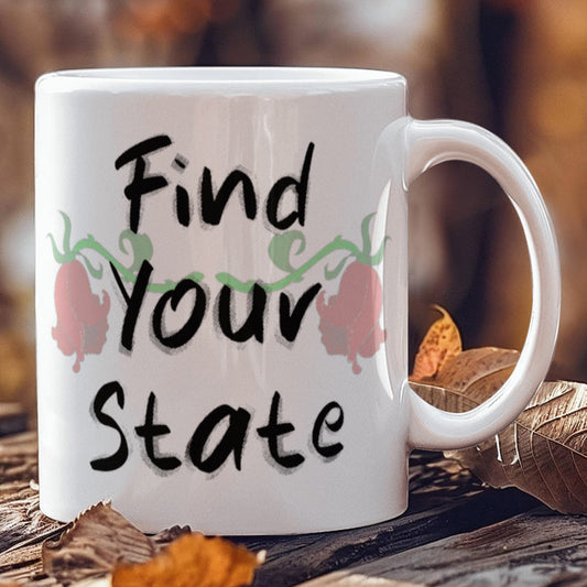 Find Your State Mug 11 oz.