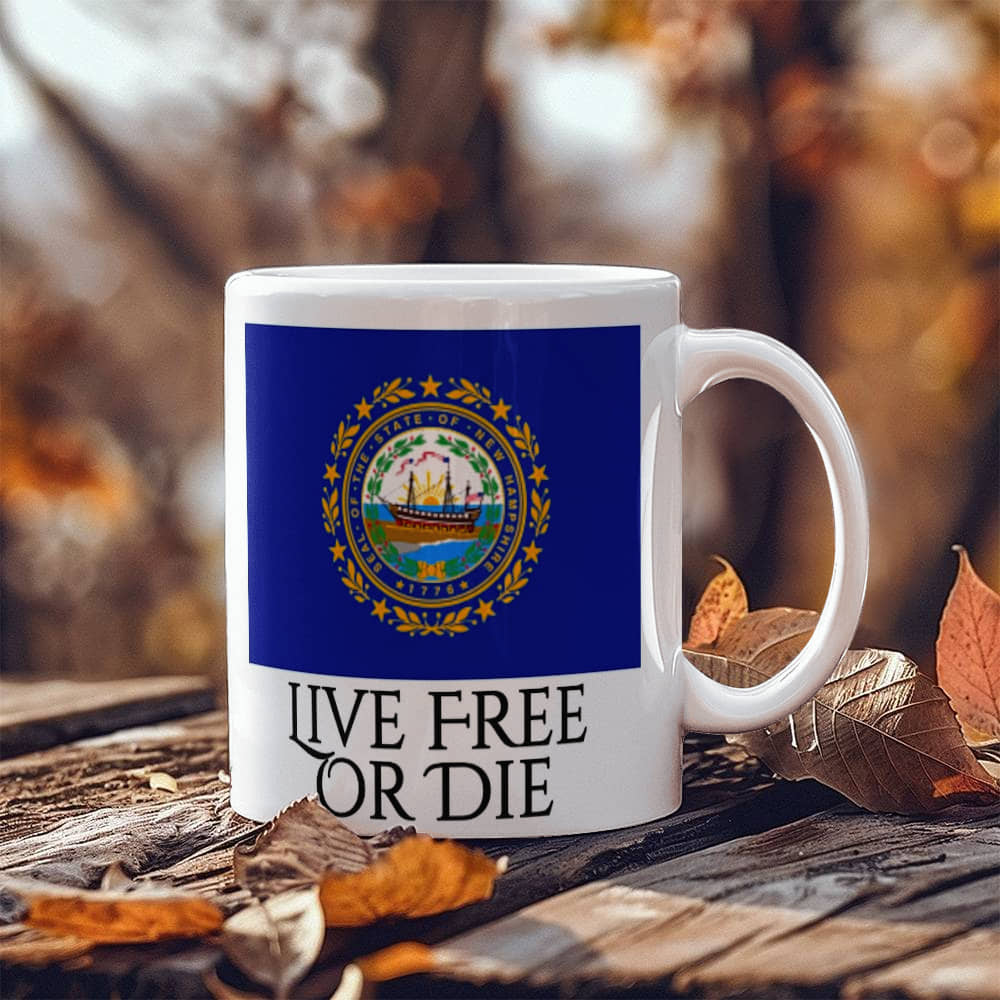 Live Free Or Die (New Hampshire) Mug 11 oz.