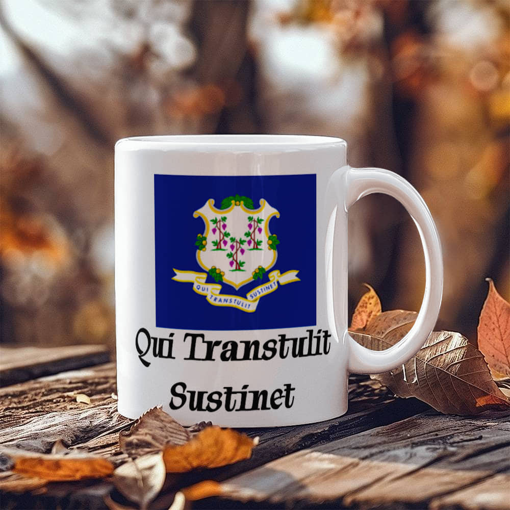 He Who Transplanted Still Sustains (Connecticut) Mug 11 oz.