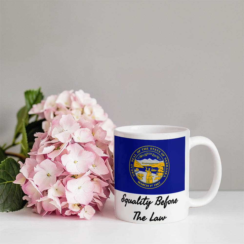 Equality Before The Law (Nebraska) Mug 11 oz.