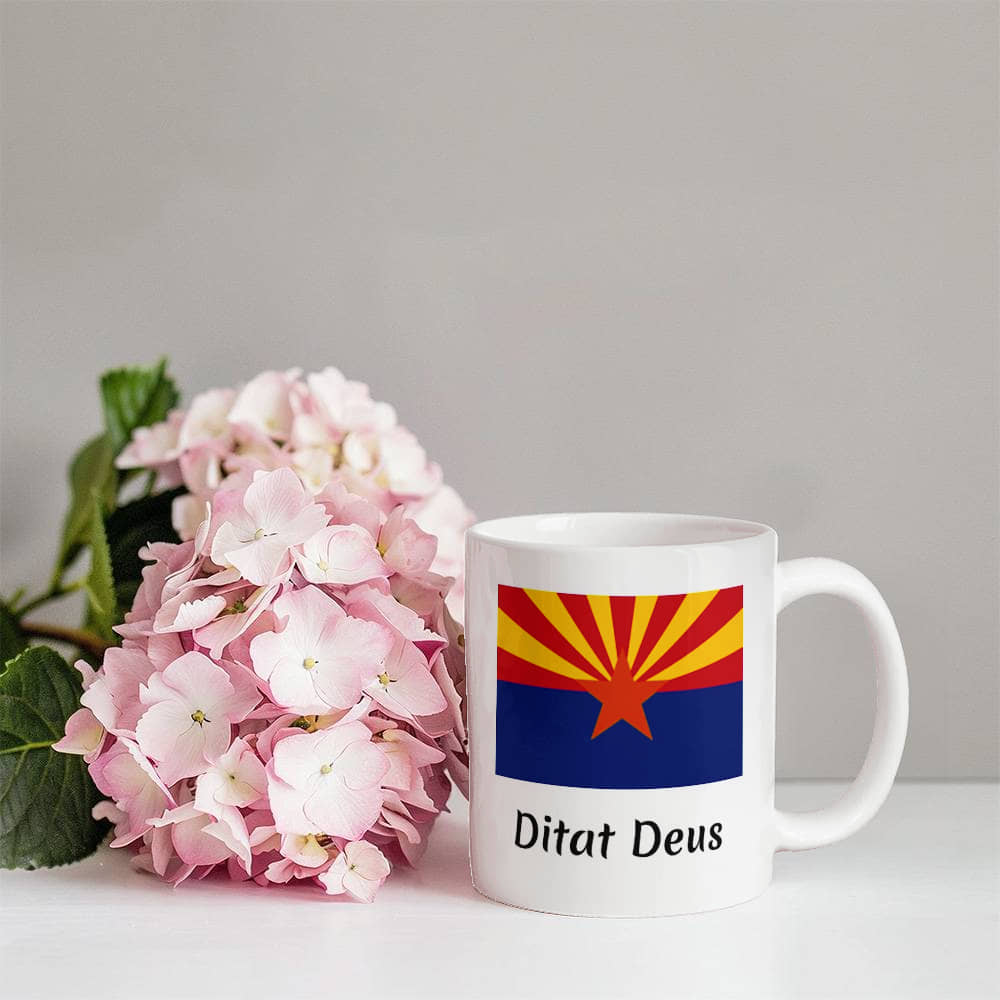 God Enriches (Arizona) Mug 11 oz.